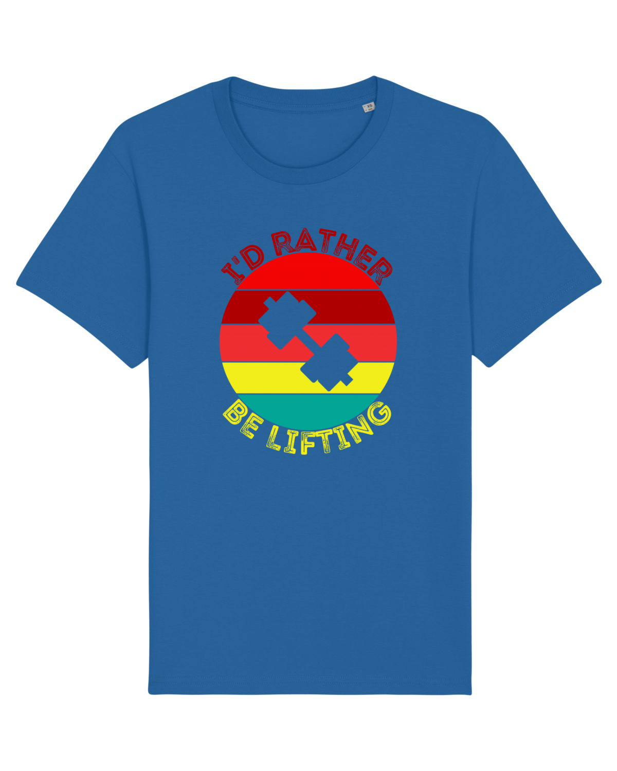 Tricou mânecă scurtă Unisex Rocker Royal Blue