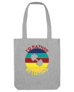 I'd Rather Be Lifting Sacoșă textilă