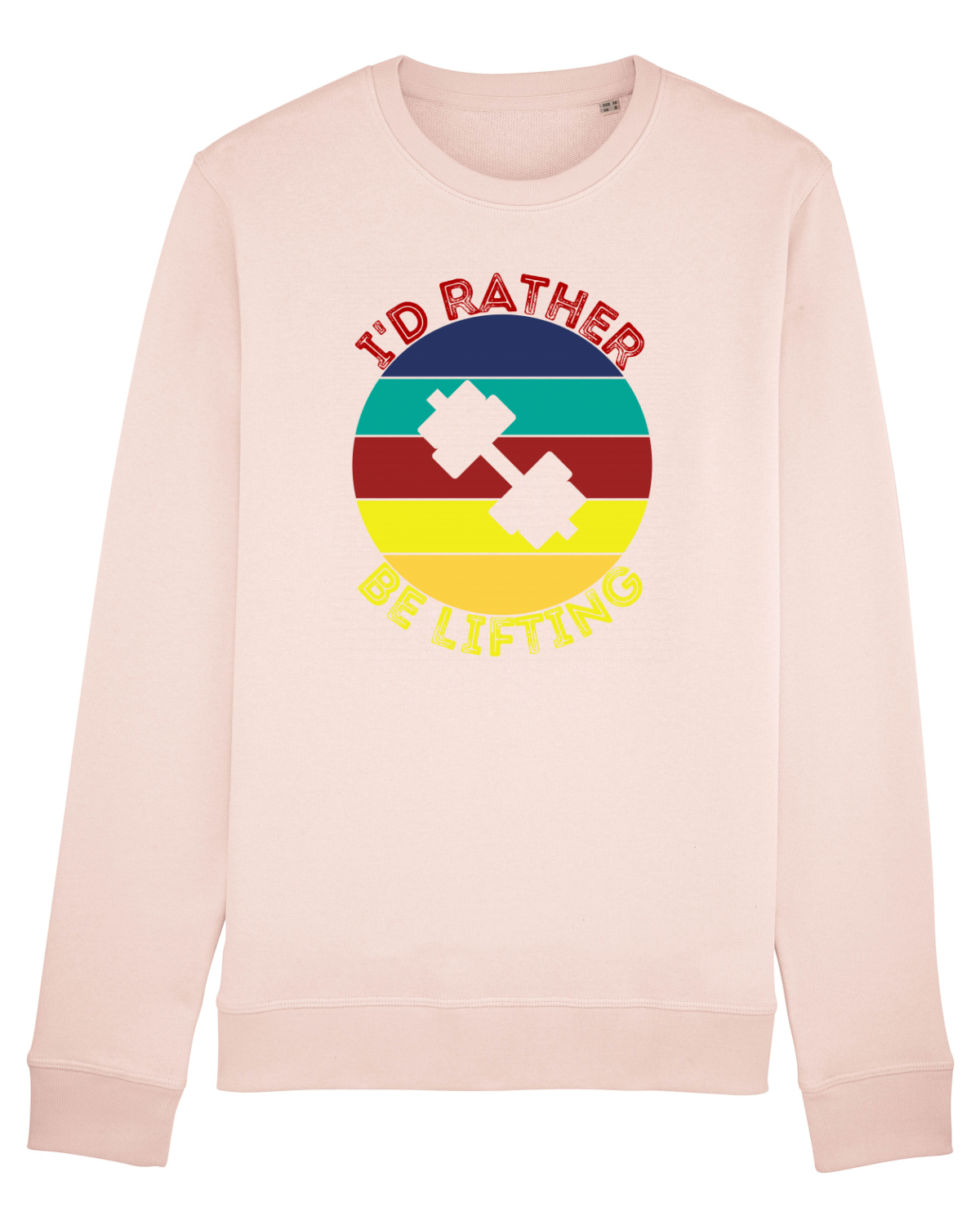 Bluză mânecă lungă Unisex Rise Candy Pink