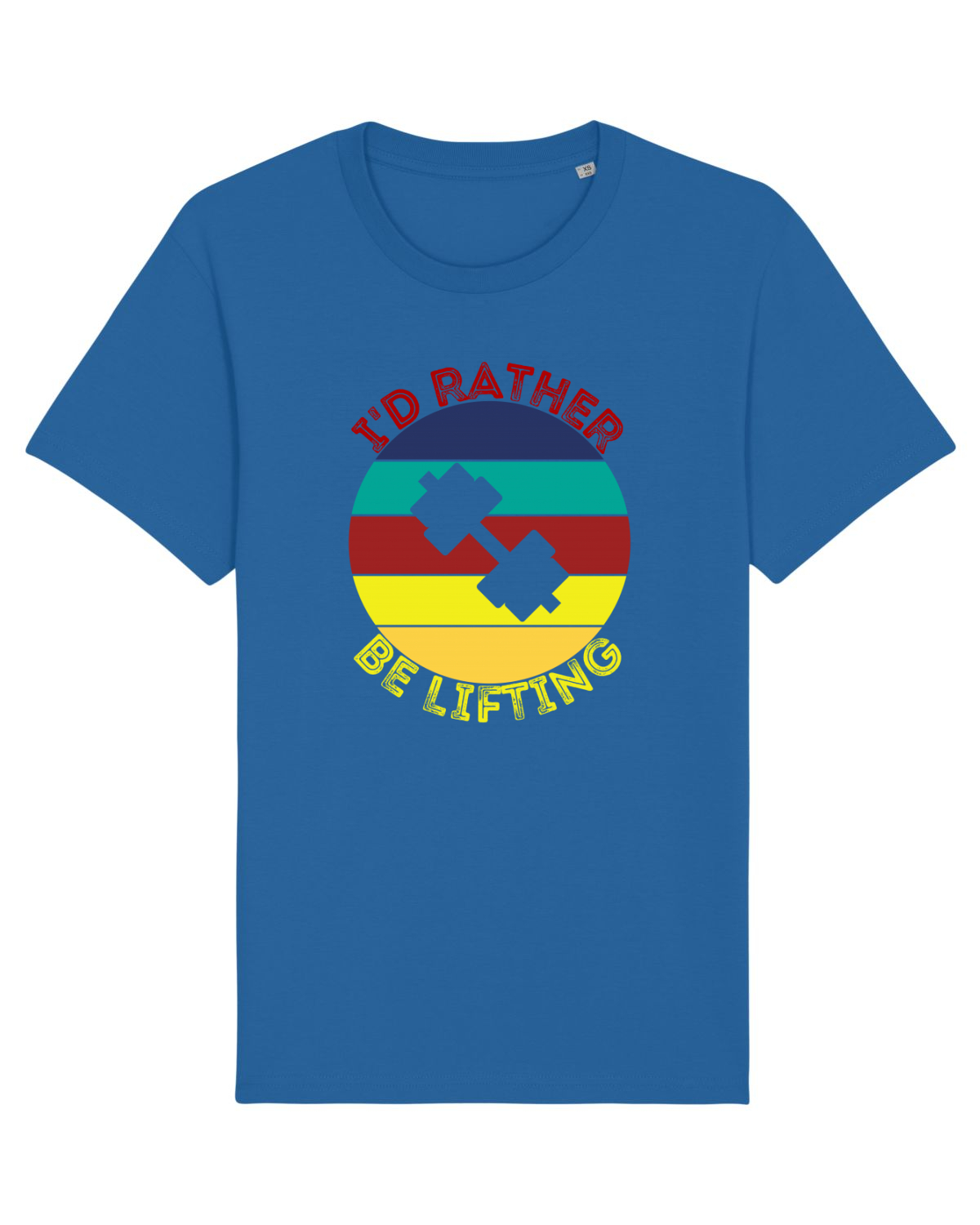 Tricou mânecă scurtă Unisex Rocker Royal Blue