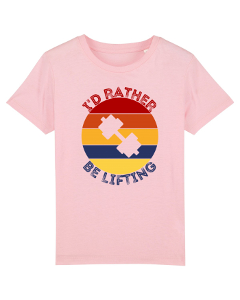 I'd Rather Be Lifting Cotton Pink