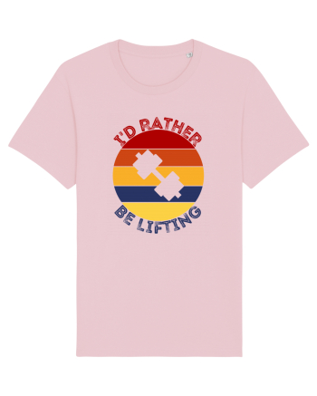 I'd Rather Be Lifting Cotton Pink