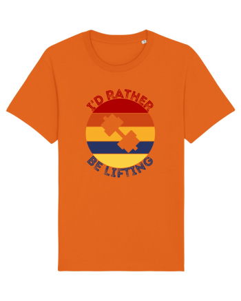 I'd Rather Be Lifting Bright Orange