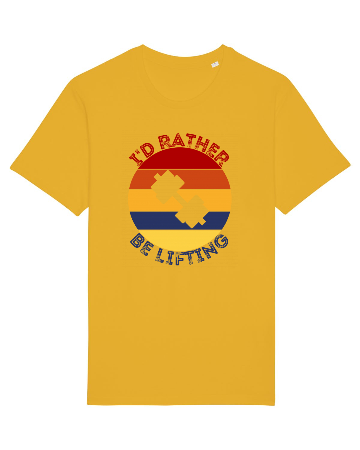 Tricou mânecă scurtă Unisex Rocker Spectra Yellow
