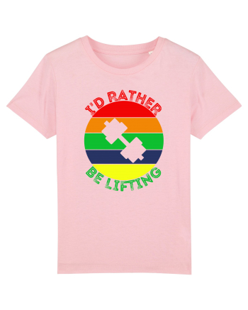 I'd Rather Be Lifting Cotton Pink