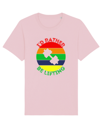 I'd Rather Be Lifting Cotton Pink