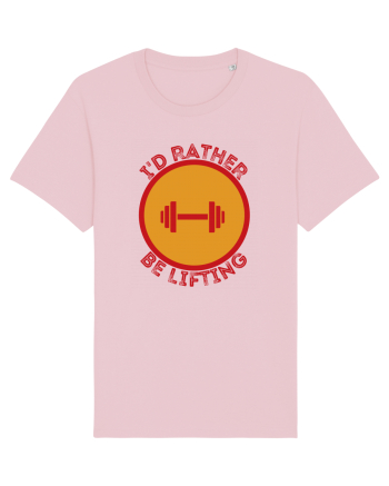 I'd Rather Be Lifting Cotton Pink