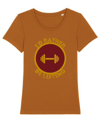 I'd Rather Be Lifting Roasted Orange