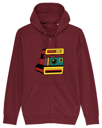 Aparat Foto Retro Vintage Burgundy