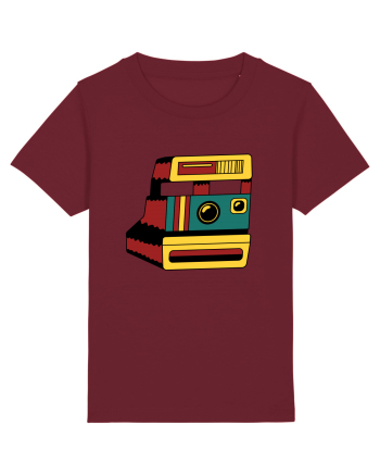 Aparat Foto Retro Vintage Burgundy