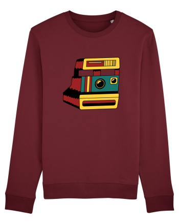 Aparat Foto Retro Vintage Burgundy