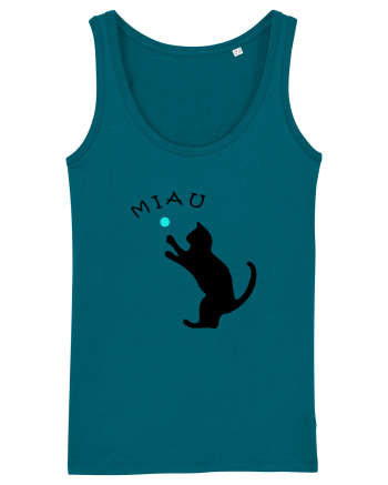 Cat silhouette  Ocean Depth