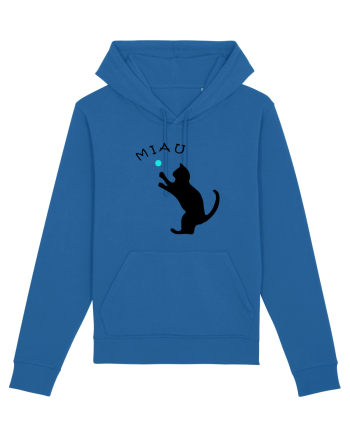 Cat silhouette  Royal Blue