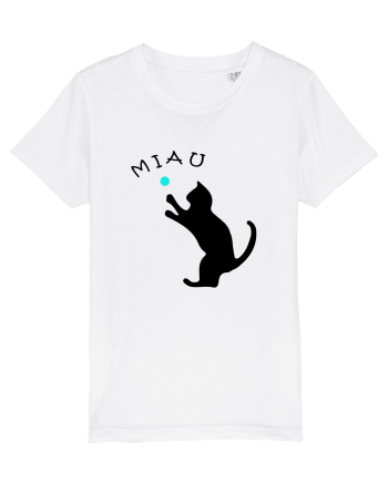 Cat silhouette  White