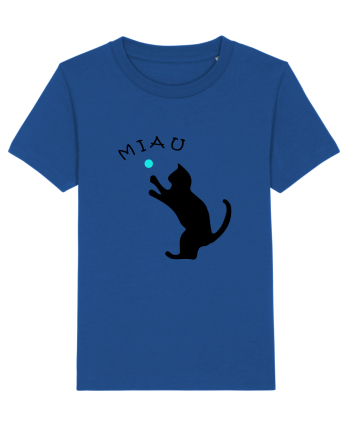 Cat silhouette  Majorelle Blue