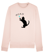 Cat silhouette  Bluză mânecă lungă Unisex Rise
