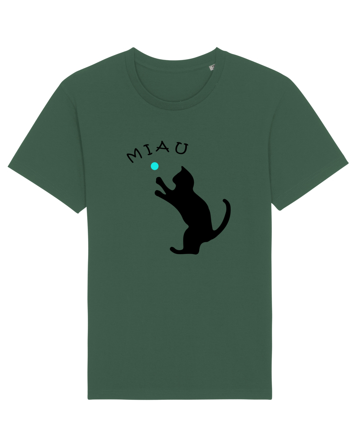 Tricou mânecă scurtă Unisex Rocker Bottle Green