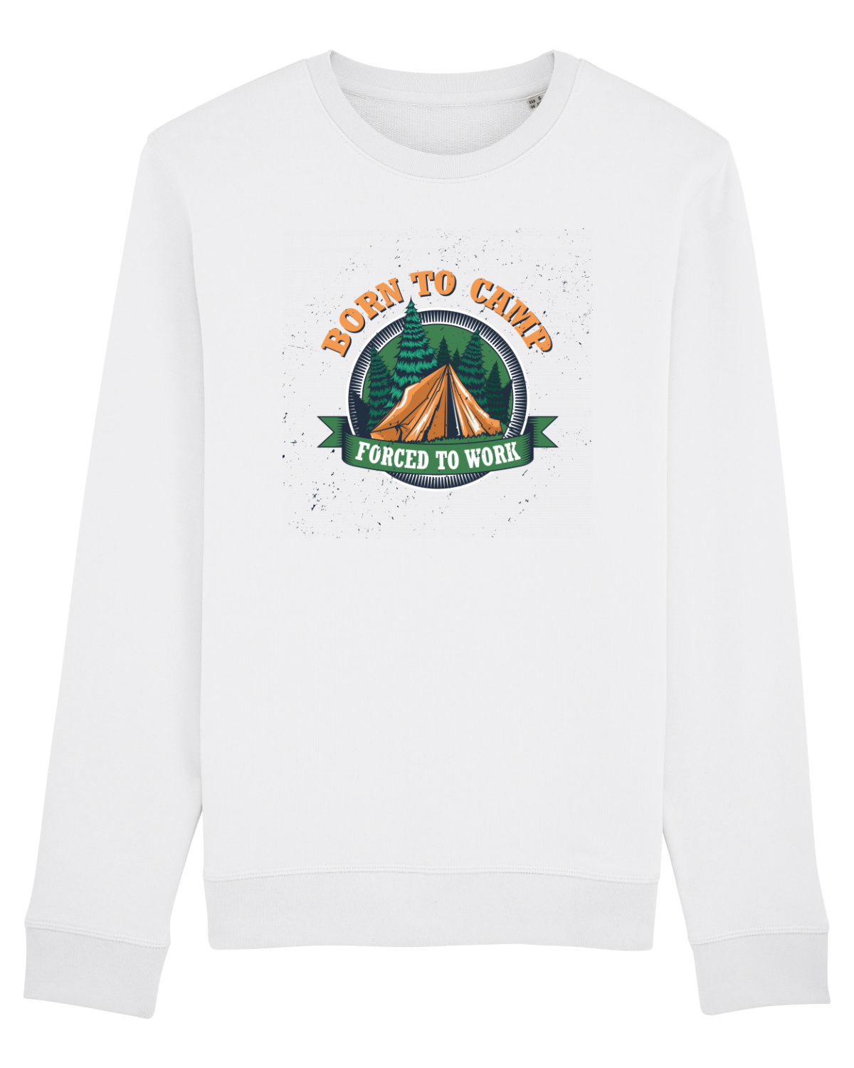 Bluză mânecă lungă Unisex Rise White