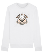 Born To Cook Forced To Work Bluză mânecă lungă Unisex Rise