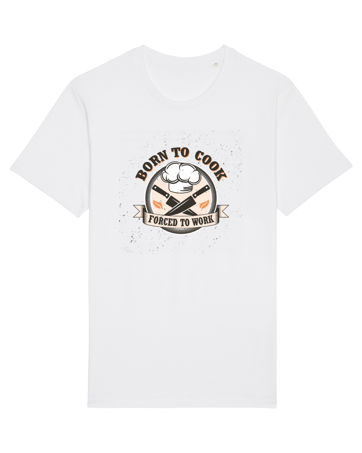 Tricou mânecă scurtă Unisex Rocker White