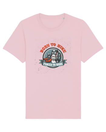 Born To Hike Forced To Work Cotton Pink