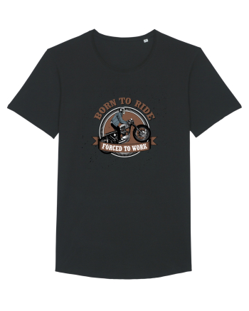Born To Ride Forced To Work Black