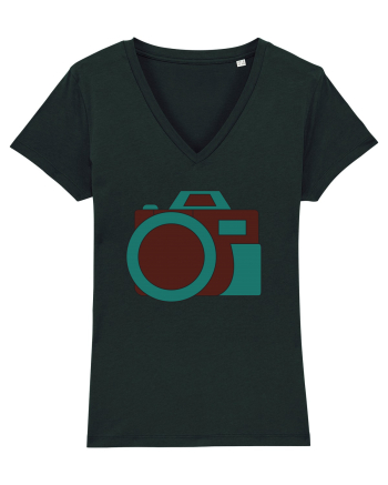 Aparat Foto Retro Vintage Black