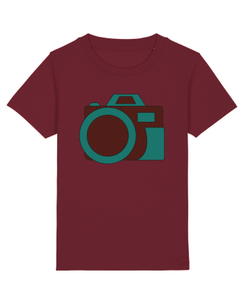 Aparat Foto Retro Vintage Burgundy