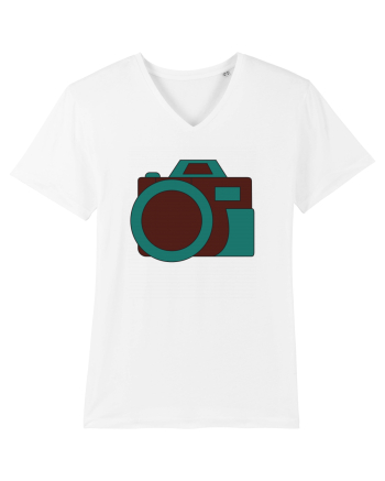 Aparat Foto Retro Vintage White