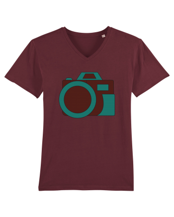 Aparat Foto Retro Vintage Burgundy