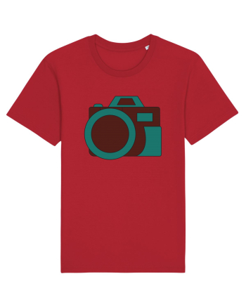 Aparat Foto Retro Vintage Red