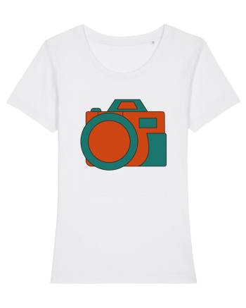 Aparat Foto Retro Vintage White