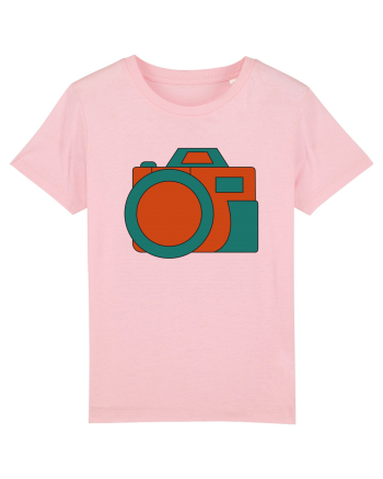 Aparat Foto Retro Vintage Cotton Pink