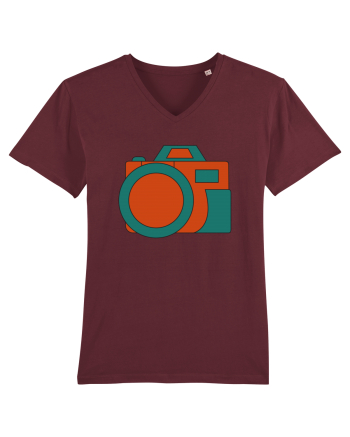 Aparat Foto Retro Vintage Burgundy