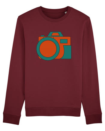 Aparat Foto Retro Vintage Burgundy