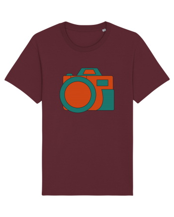 Aparat Foto Retro Vintage Burgundy