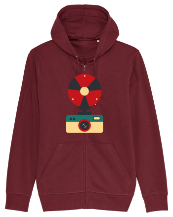 Aparat Foto Retro Vintage Burgundy