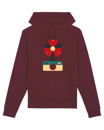 Aparat Foto Retro Vintage Burgundy