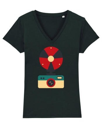 Aparat Foto Retro Vintage Black