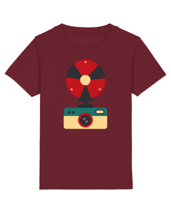 Aparat Foto Retro Vintage Burgundy