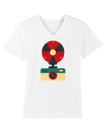 Aparat Foto Retro Vintage White