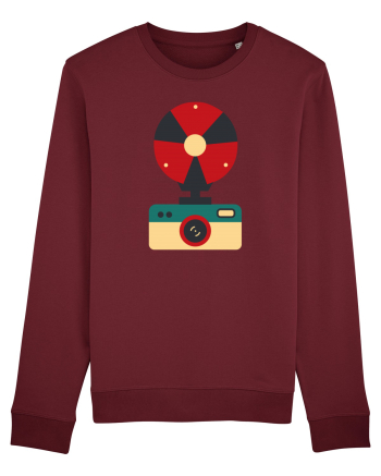 Aparat Foto Retro Vintage Burgundy