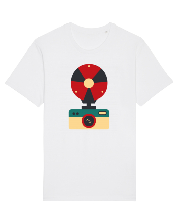 Aparat Foto Retro Vintage White
