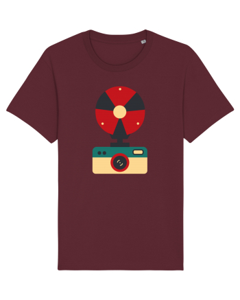 Aparat Foto Retro Vintage Burgundy