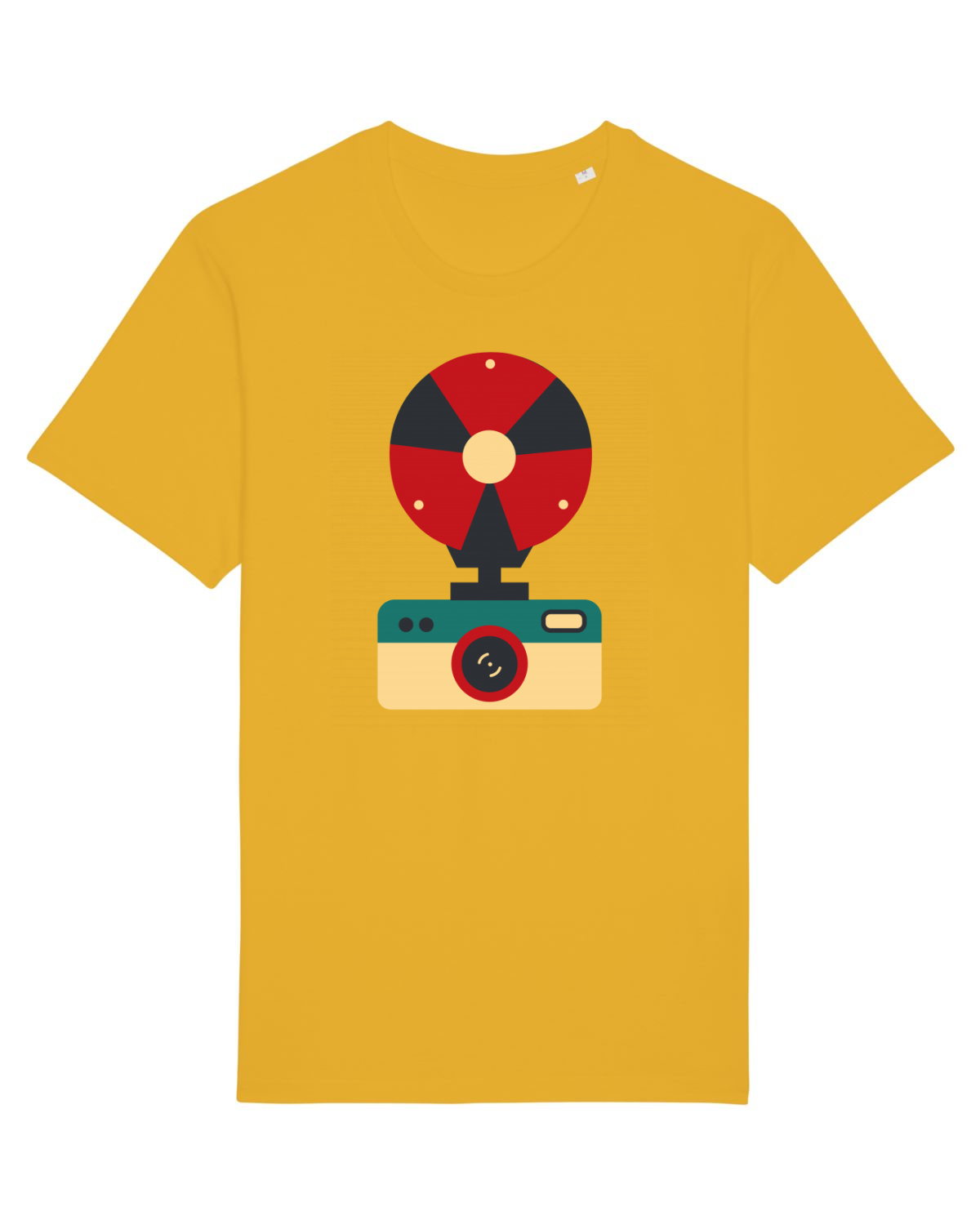 Tricou mânecă scurtă Unisex Rocker Spectra Yellow