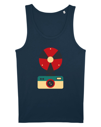 Aparat Foto Retro Vintage Navy