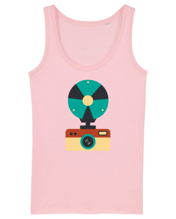 Aparat Foto Retro Vintage Cotton Pink