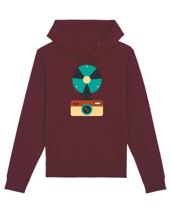 Aparat Foto Retro Vintage Burgundy
