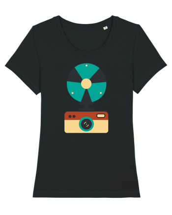 Aparat Foto Retro Vintage Black