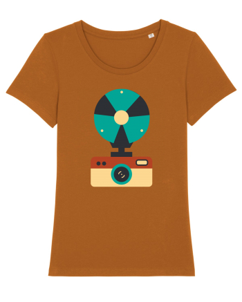 Aparat Foto Retro Vintage Roasted Orange